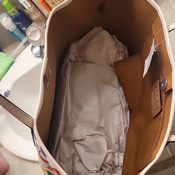 Coach Rainbow Bag, New with Tags - Picture 10 of 16